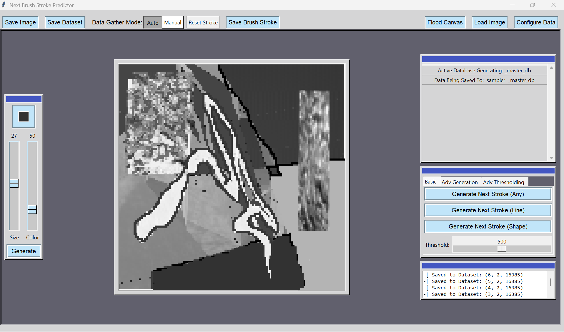 Next Brush Stroke Predictor